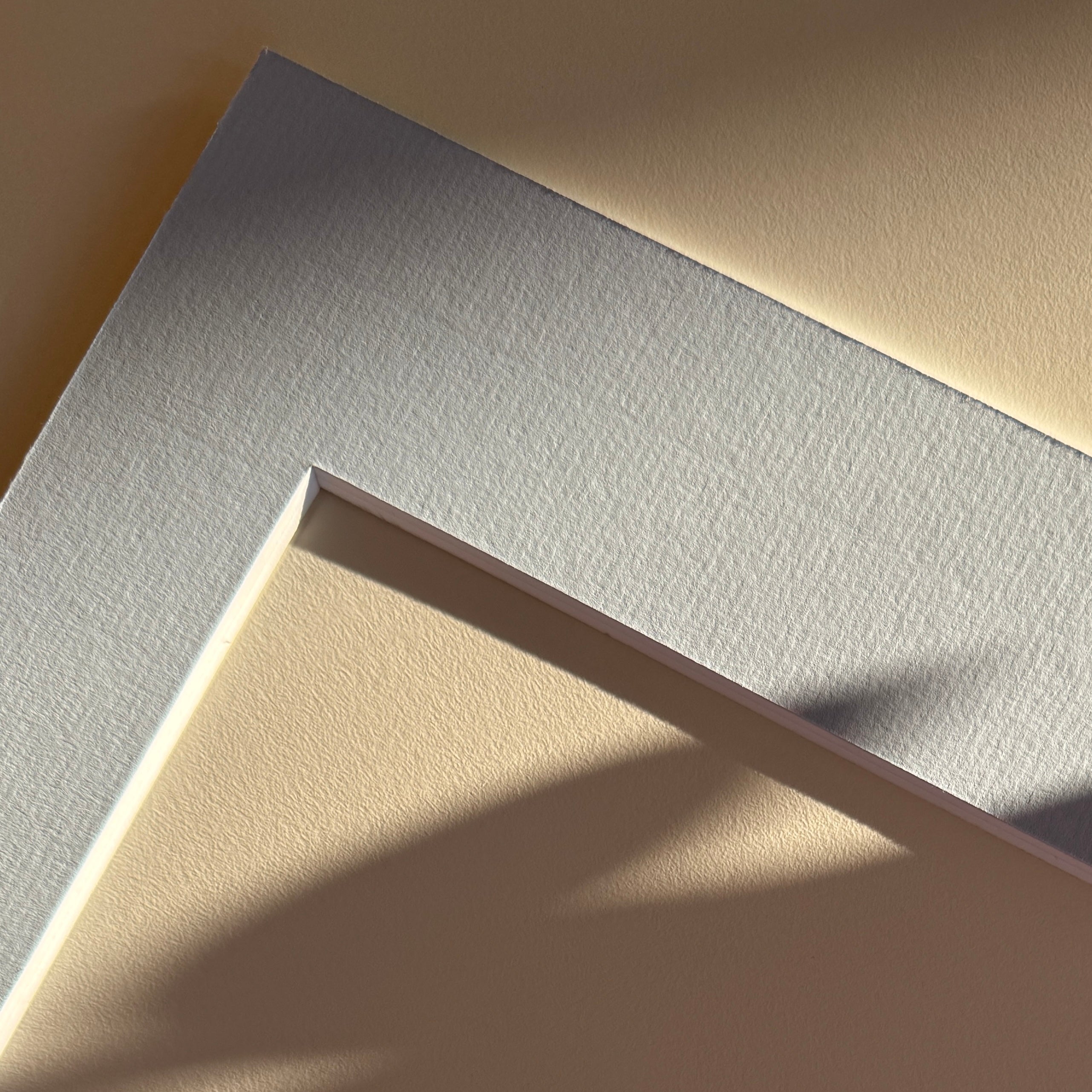 Babyblaues Passepartout