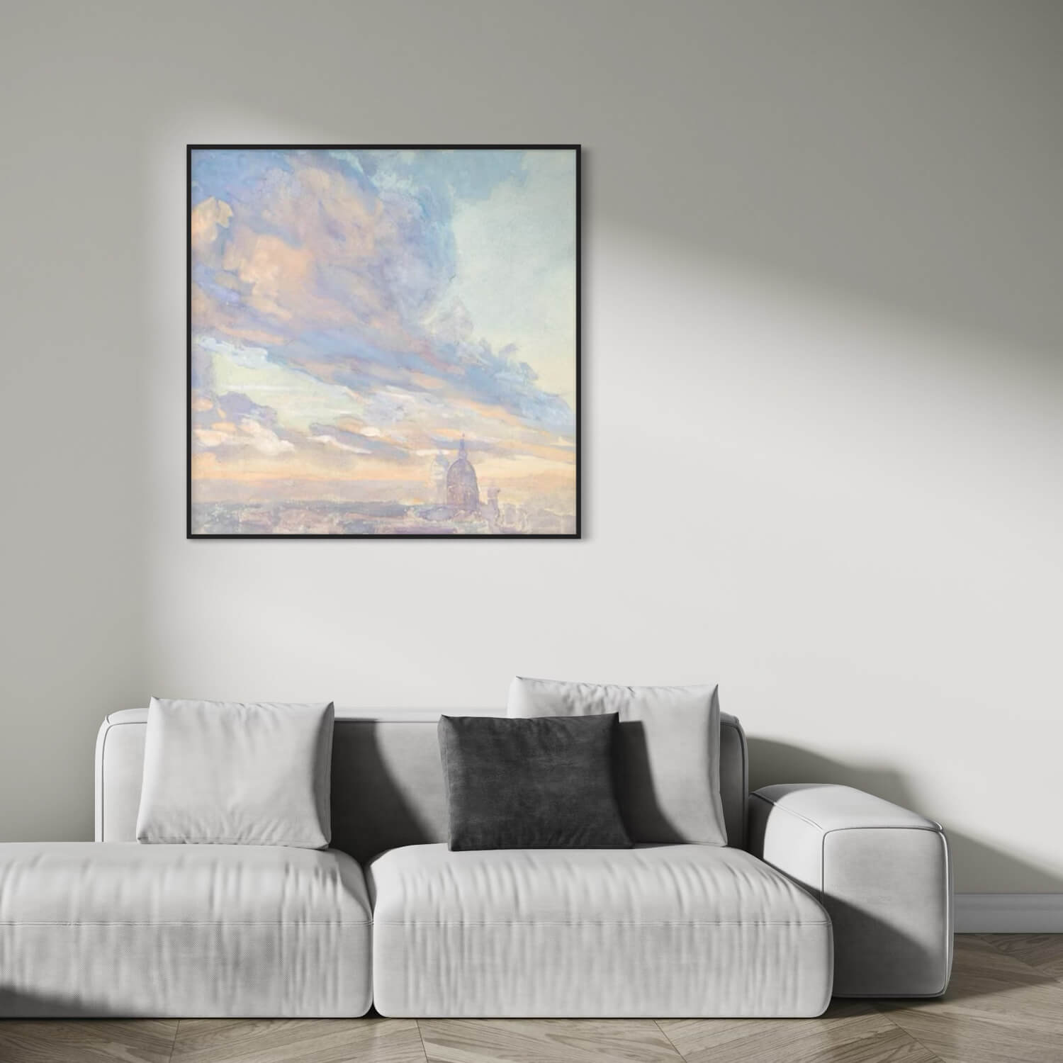 Schwarzer Premium-Aluminiumrahmen – Schmal (6 mm)