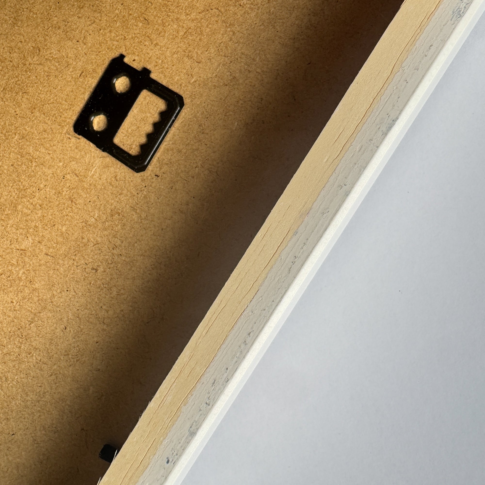 Weißer Holzrahmen - Breit (20 mm) - 13x18 cm