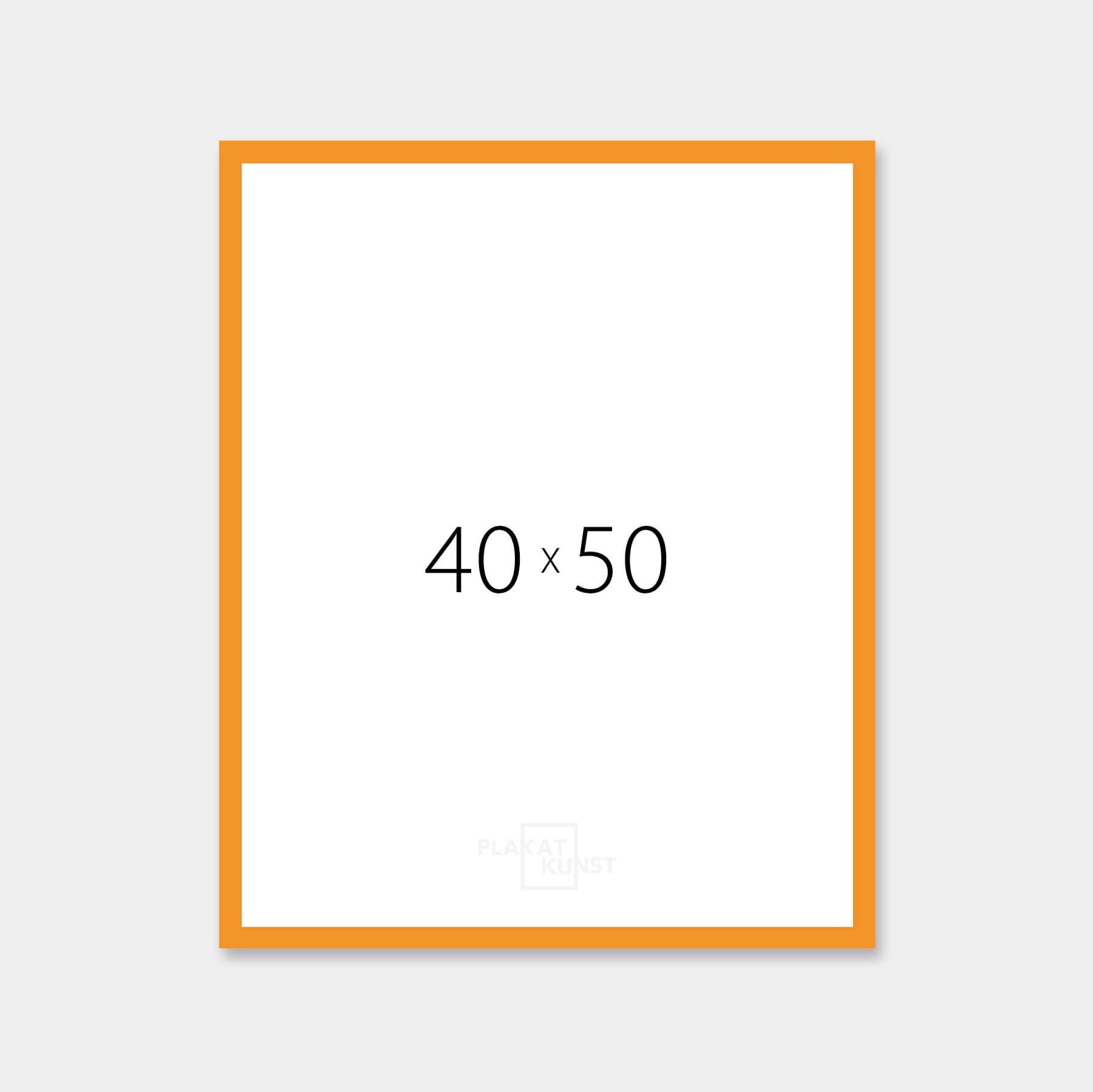 Orange matter Holzrahmen - Schmal (15 mm) - 40x50 cm