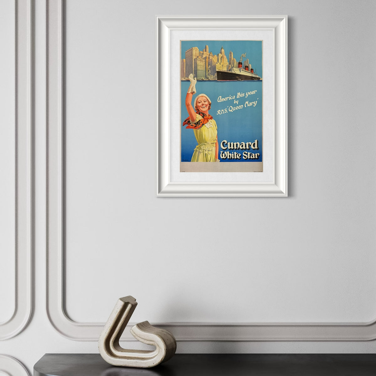 America this year by RMS Queen Mary