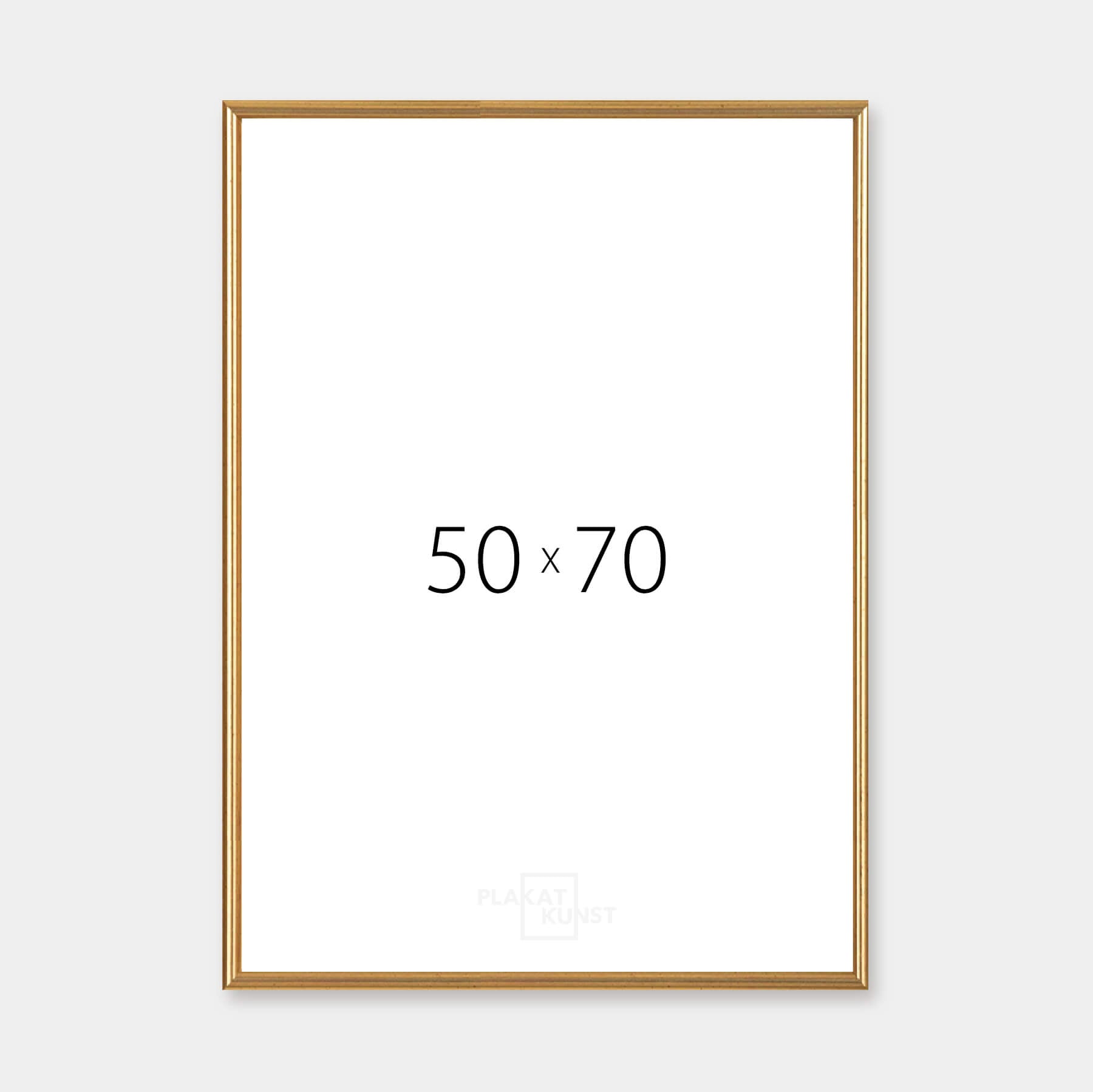Vintage-Goldrahmen – Schmal (15 mm) – 50x70 cm