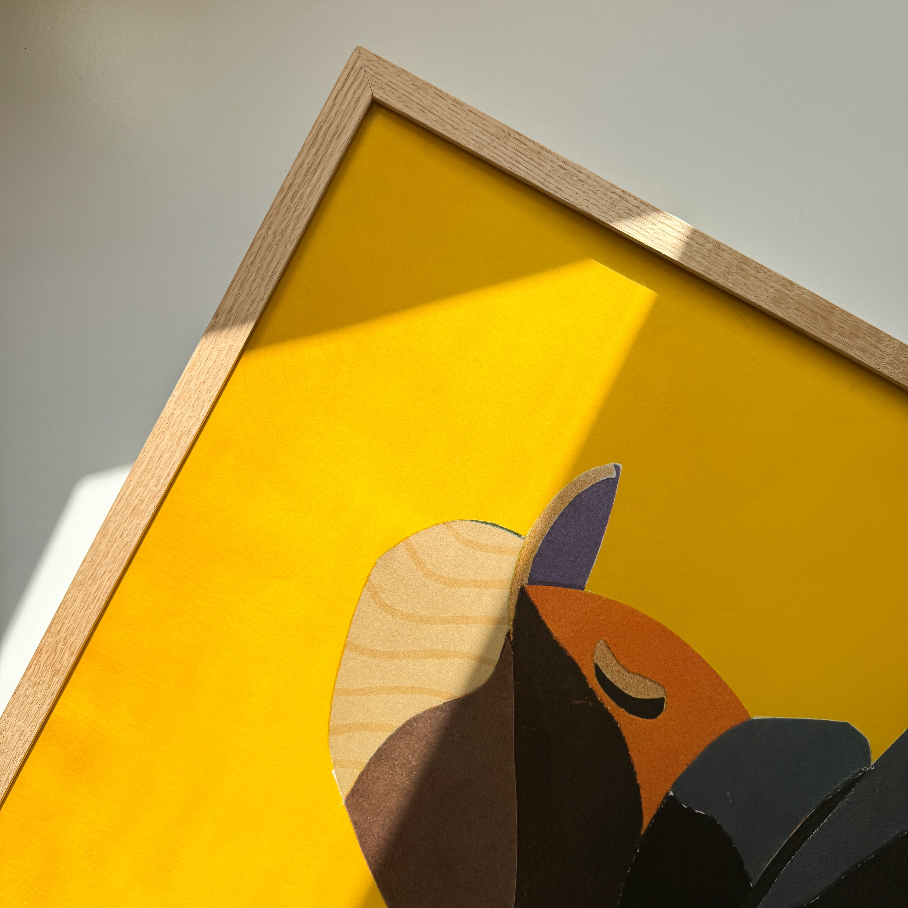 Massiver Eichenrahmen - Breit (20 mm) - A2 (42x59,4 cm)