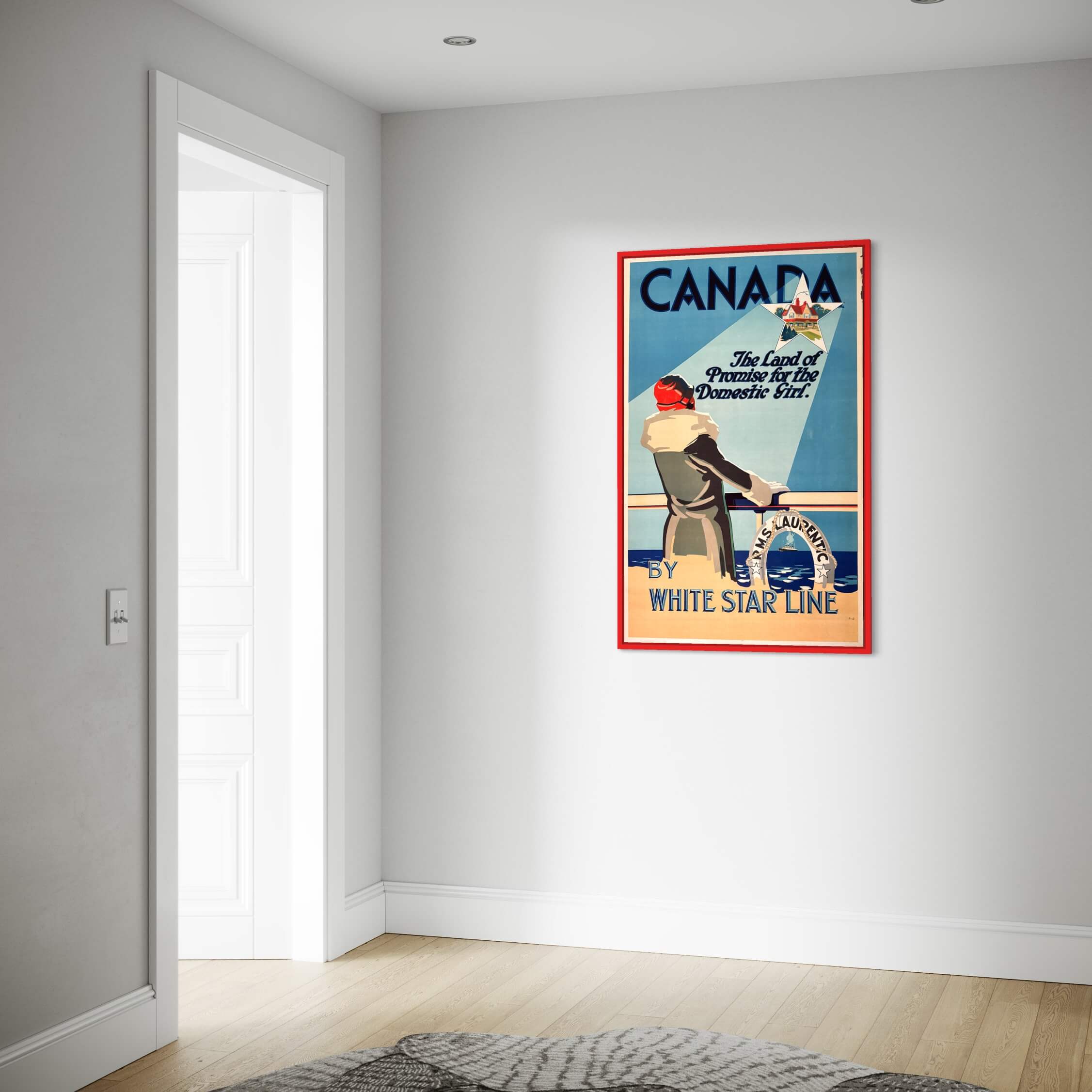 Kanada - RMS Laurentic - White Star Line