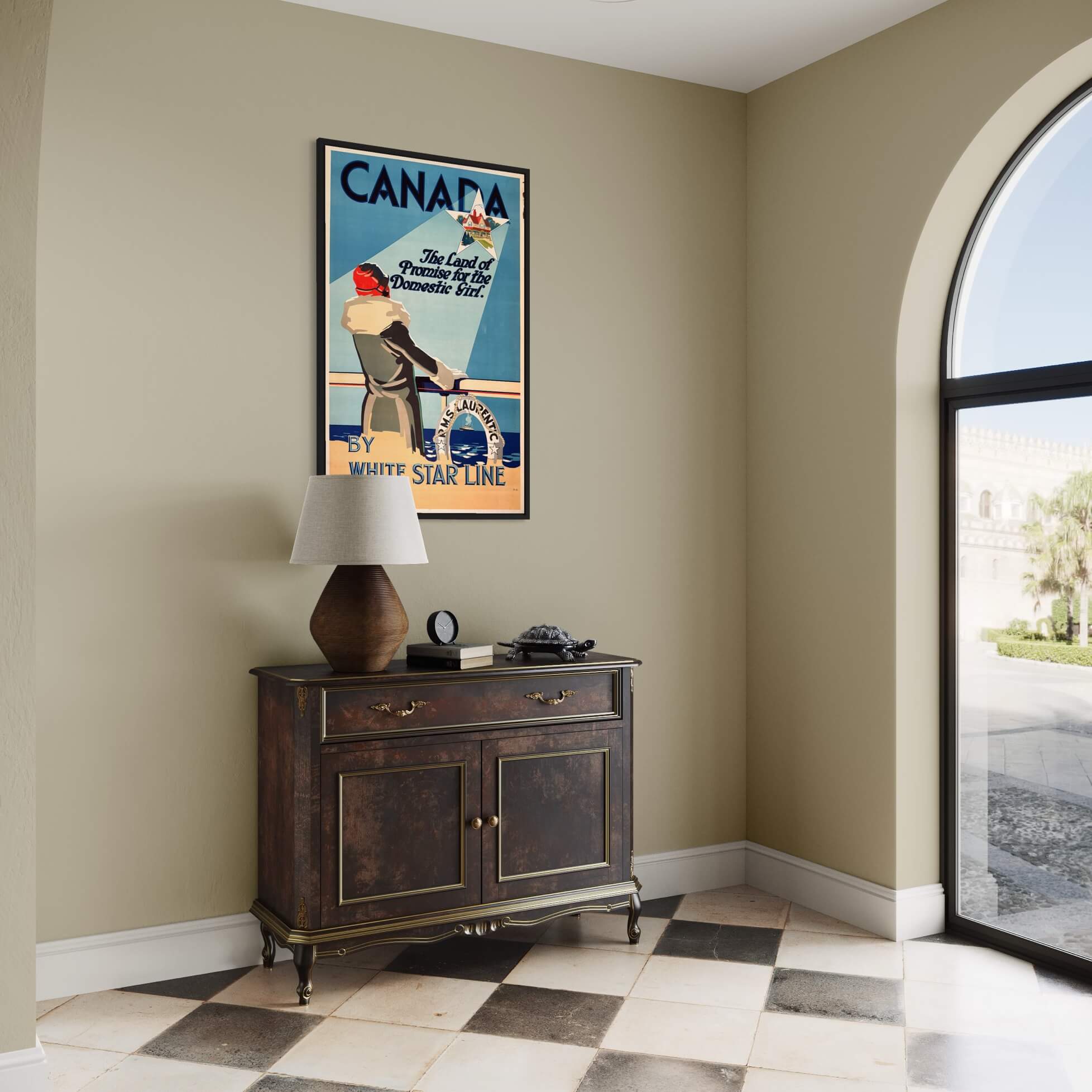 Kanada - RMS Laurentic - White Star Line