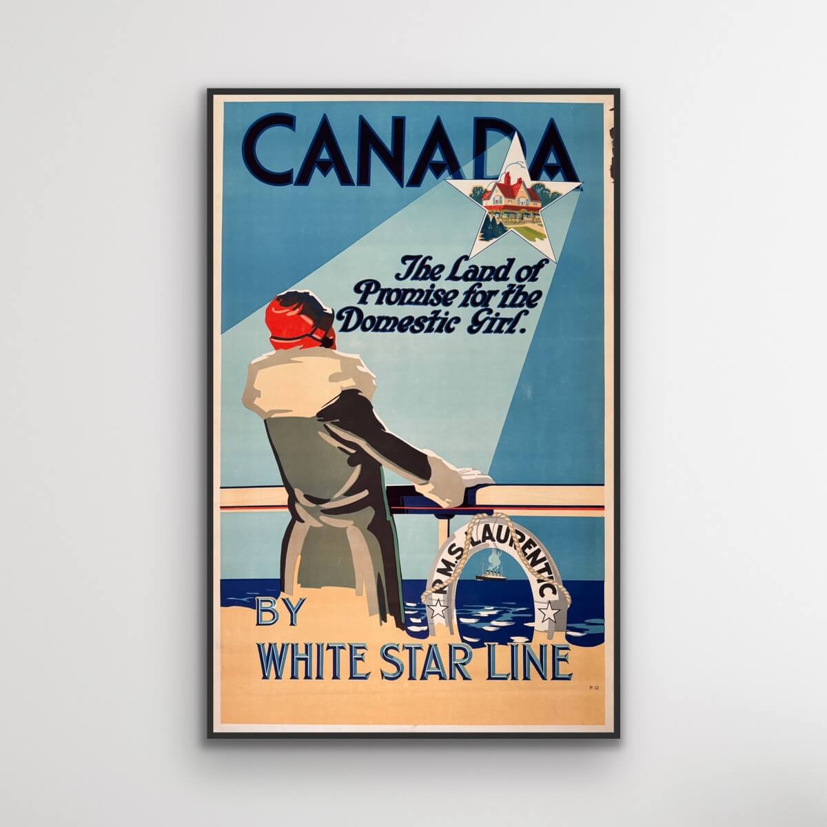 Kanada - RMS Laurentic - White Star Line