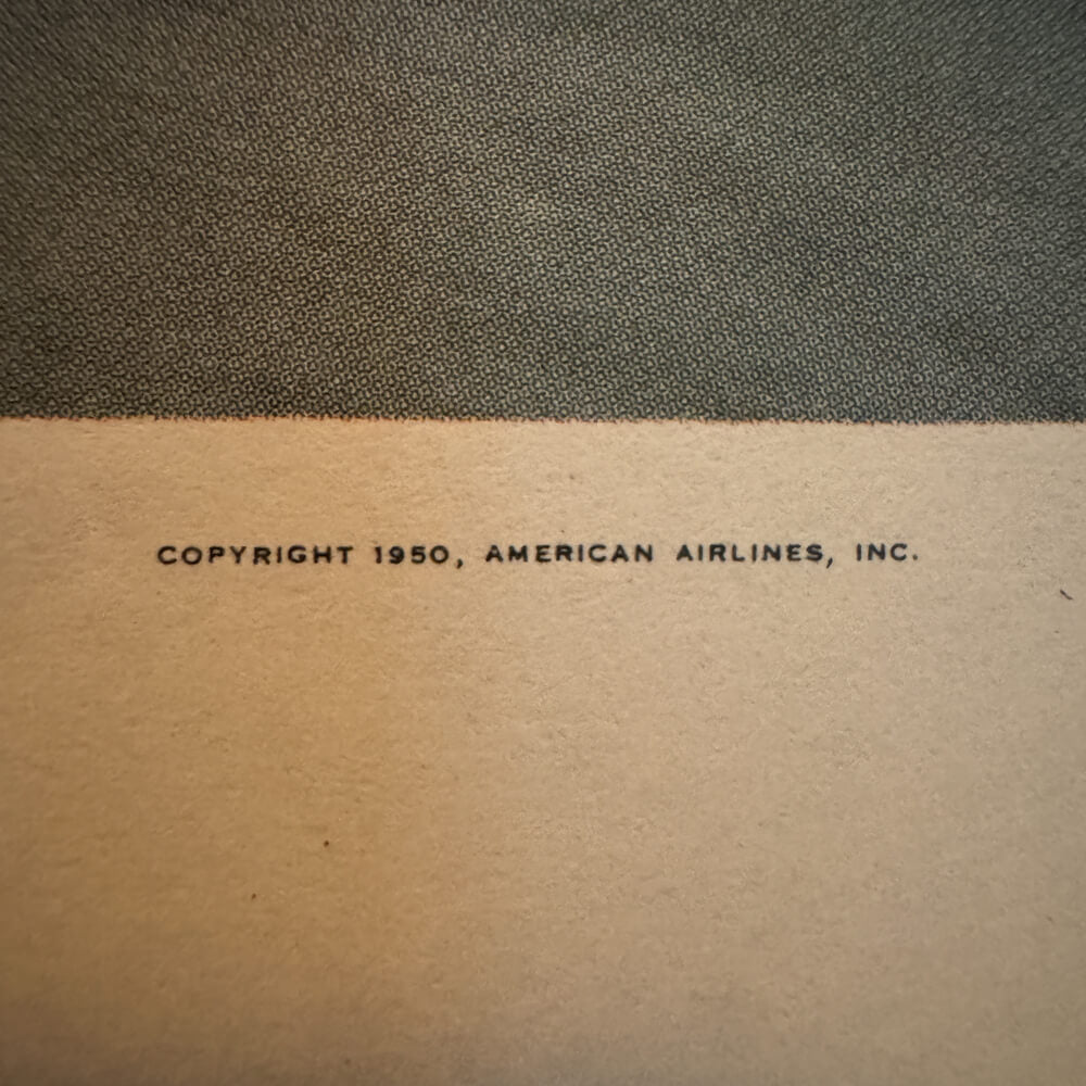 American Airlines - Convair-Flaggschiff über New York