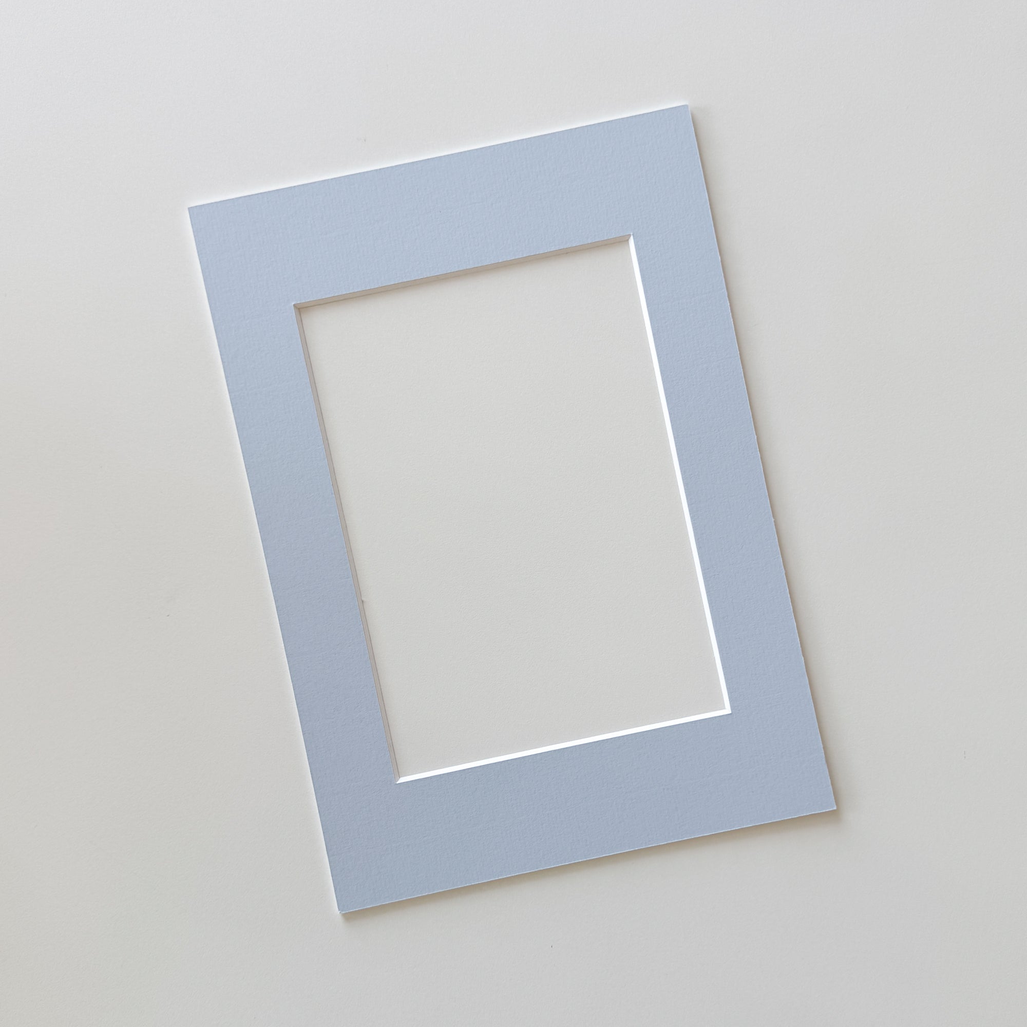 Babyblaues Passepartout