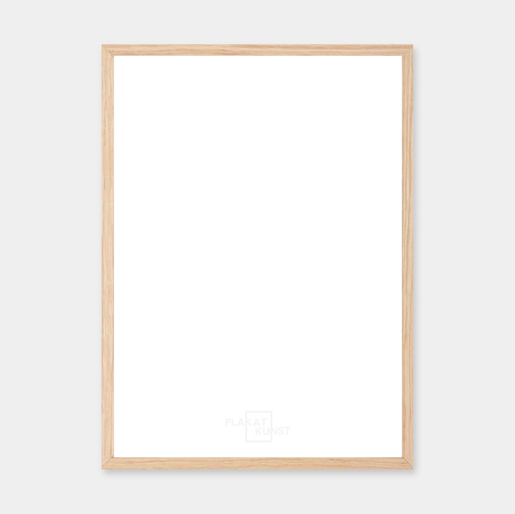 Massiv egetræsramme på mål - Bred (20 mm)-PlakatKunst