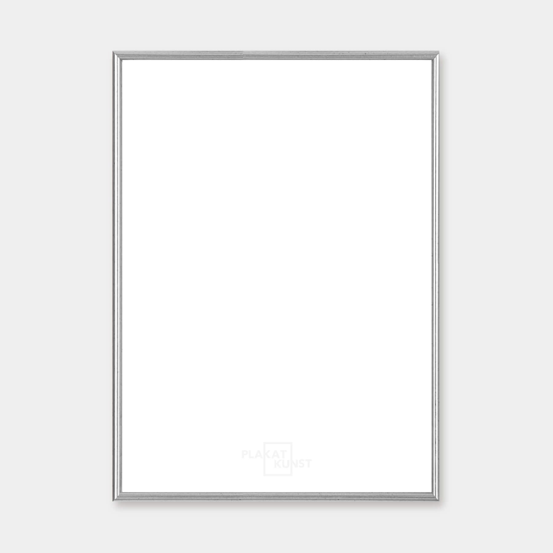 Vintage-Silberrahmen nach Maß - Schmal (15 mm)