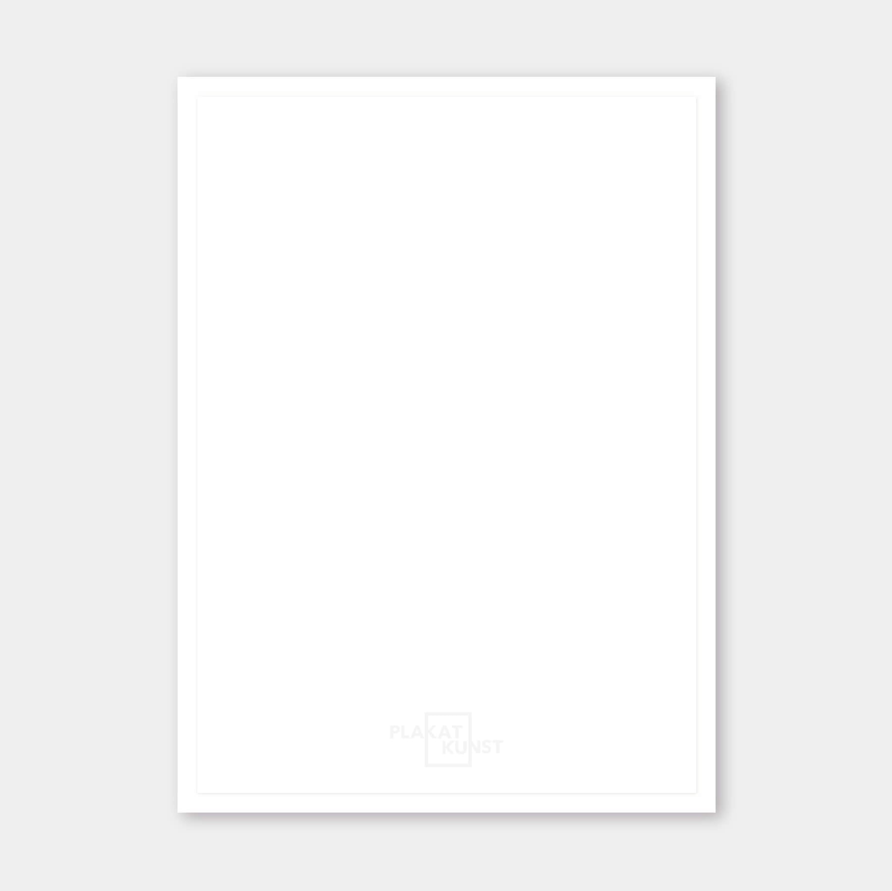 Weißer Holzrahmen nach Maß - Breit (20 mm)