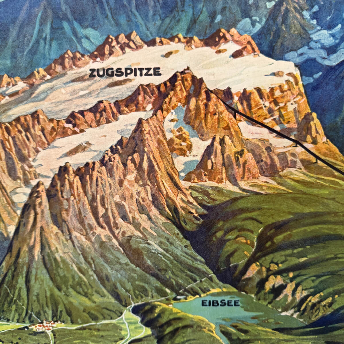 Die Zugspitze - Deutschland