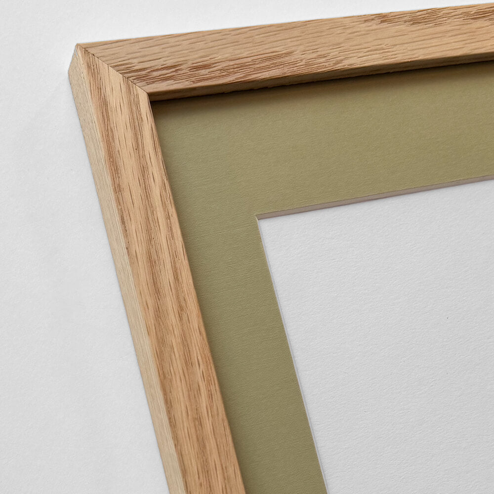 Massiver Eichenrahmen - Breit (20 mm) - 70×70 cm