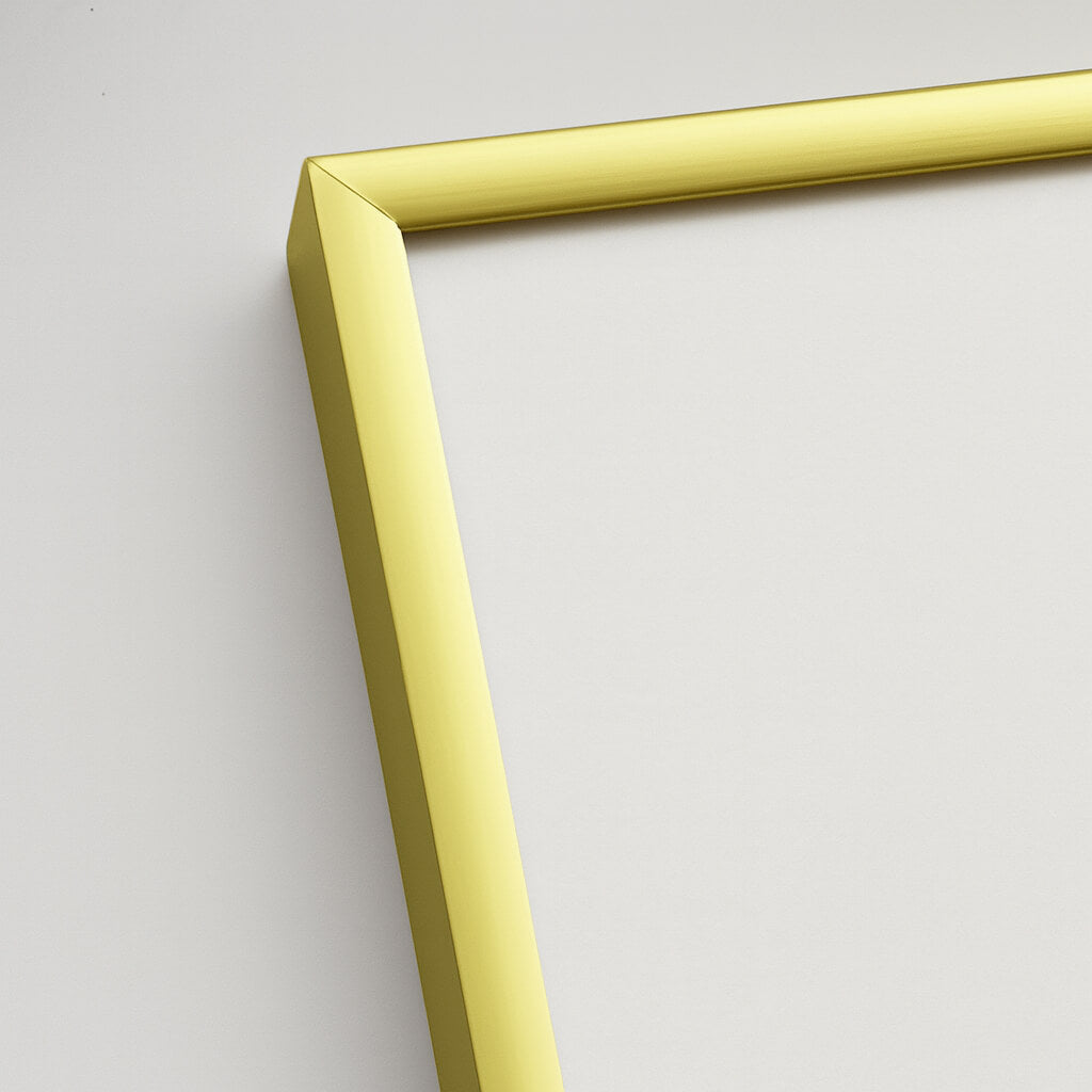 Schwarzer Aluminiumrahmen - Schmal (9 mm)