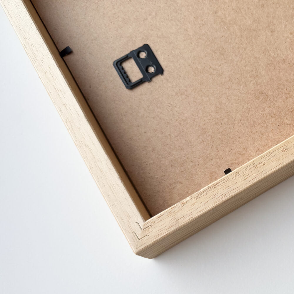 Heller Holzramen - Breit (20 mm) - 60×80 cm