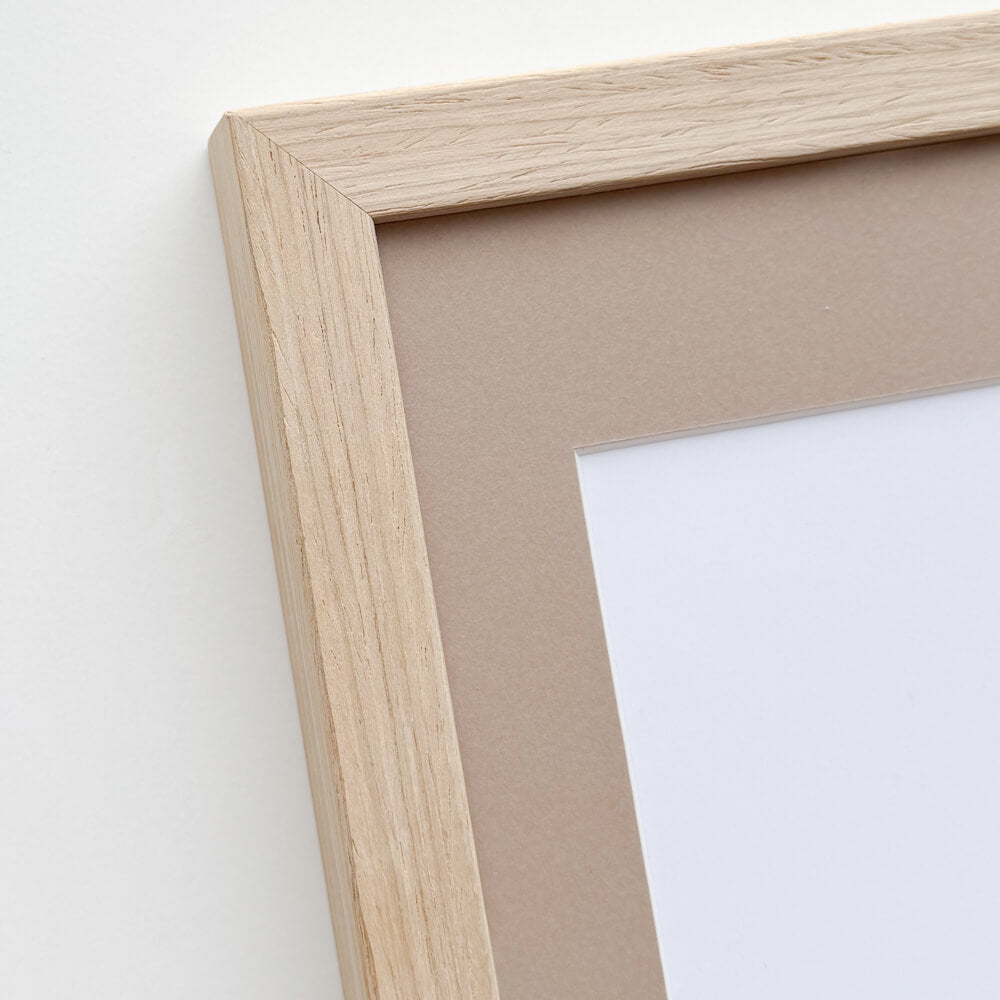 Heller Holzramen - Breit (20 mm) - 60×80 cm