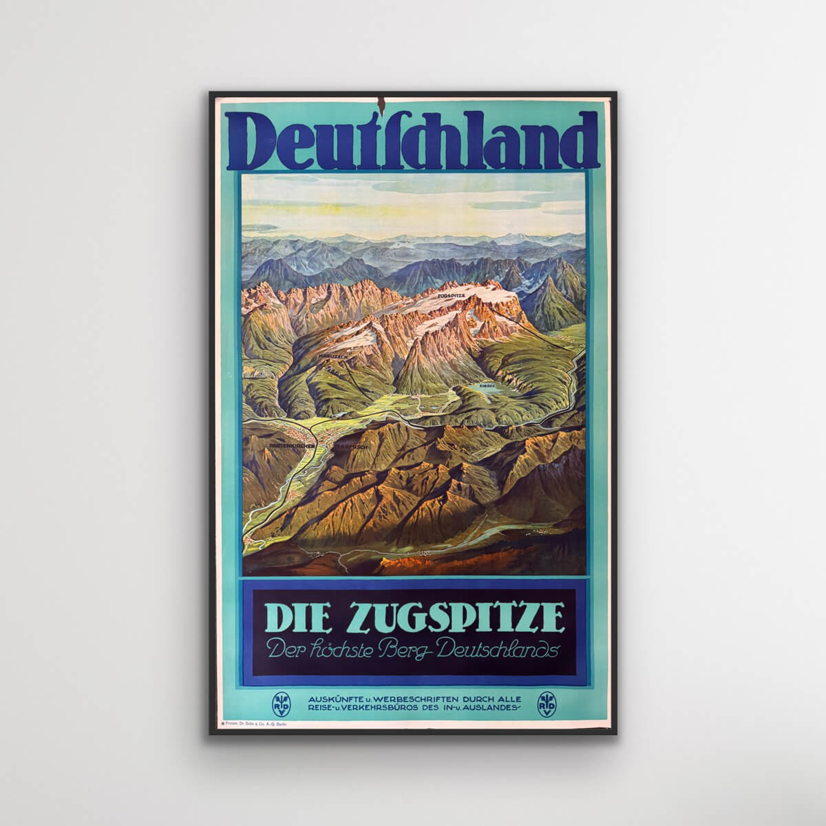 Die Zugspitze - Deutschland
