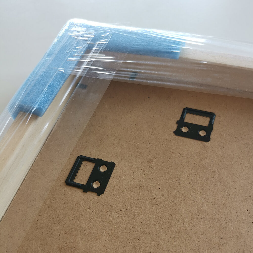 Heller Eichenrahmen - Breit (20 mm) - 70x100 cm