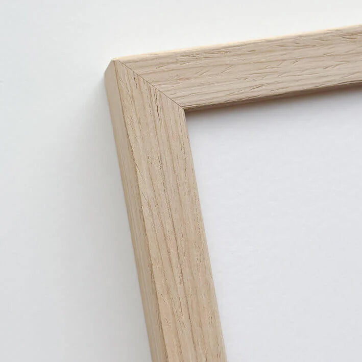 Heller Holzramen - Breit (20 mm) - 60×80 cm