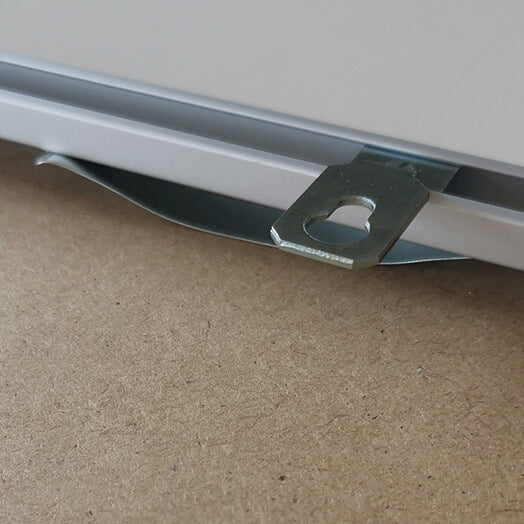 Mattsilberner Premium-Aluminiumrahmen - Schmal (6 mm) - A0 (84,1x118,9 cm)