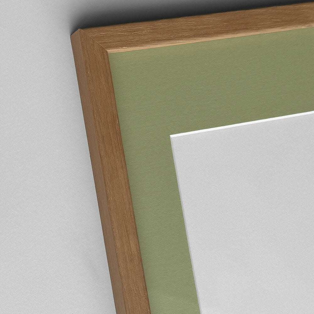 Grünes Passepartout