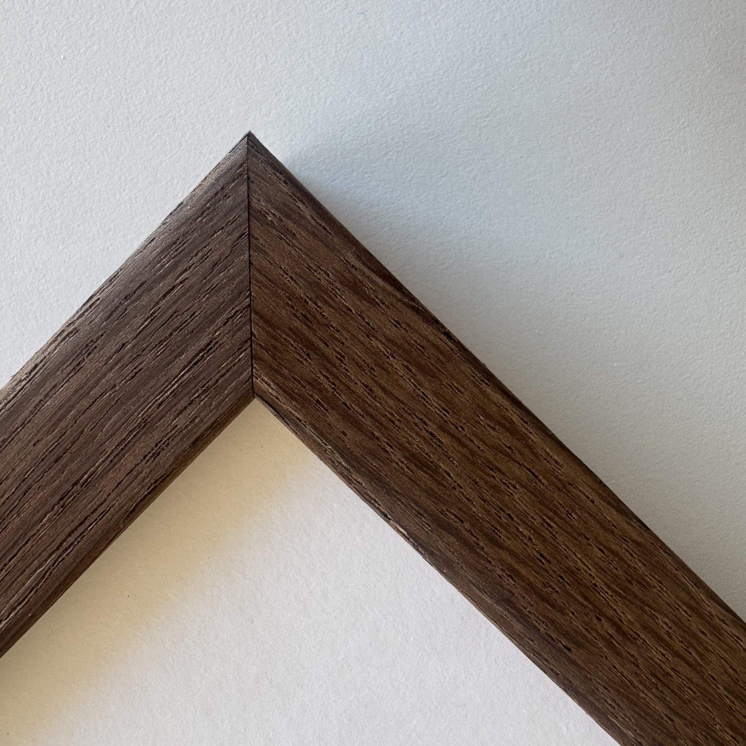 Räuchereiche Holzrahmen - Breit (20 mm) - 100x140 cm