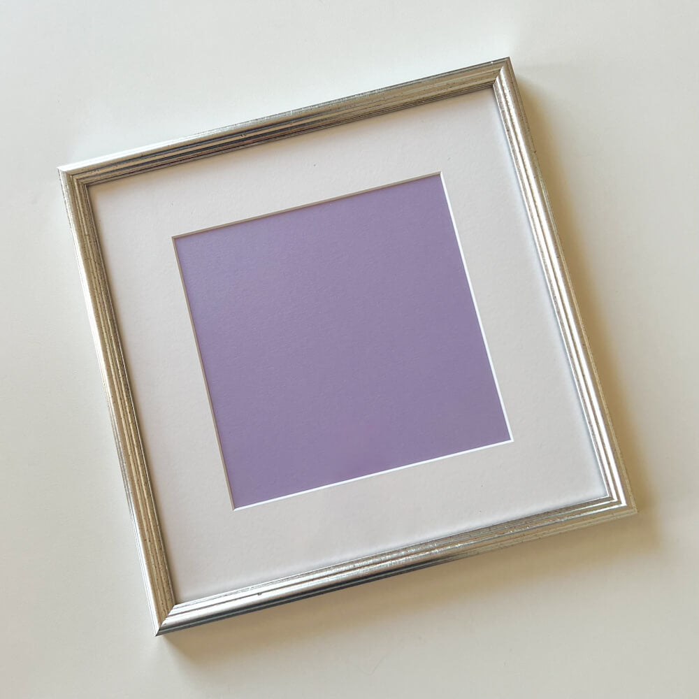 Vintage-Silberrahmen nach Maß - Schmal (15 mm)