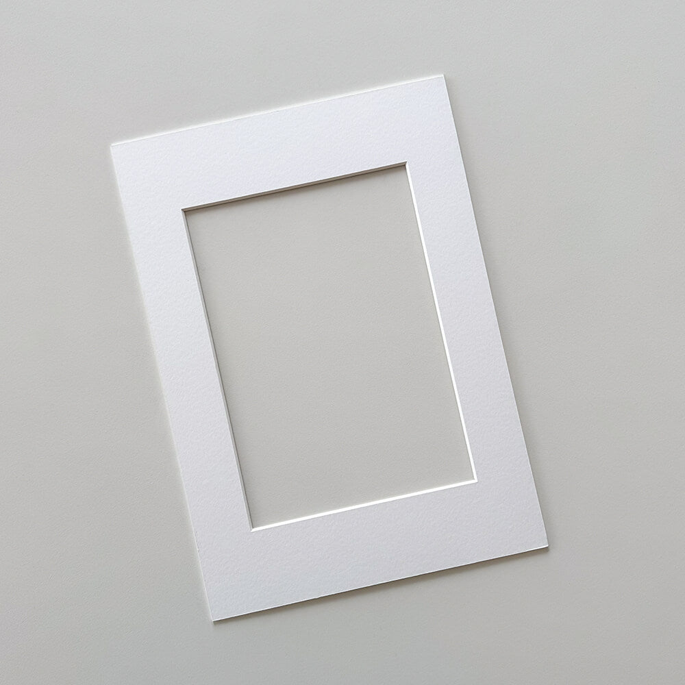 Weißes Passepartout