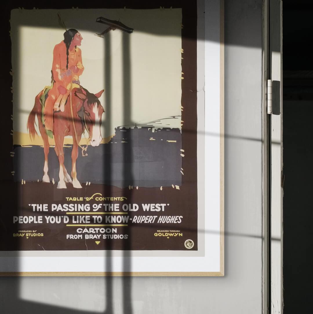 native-american-original-vintage-poster