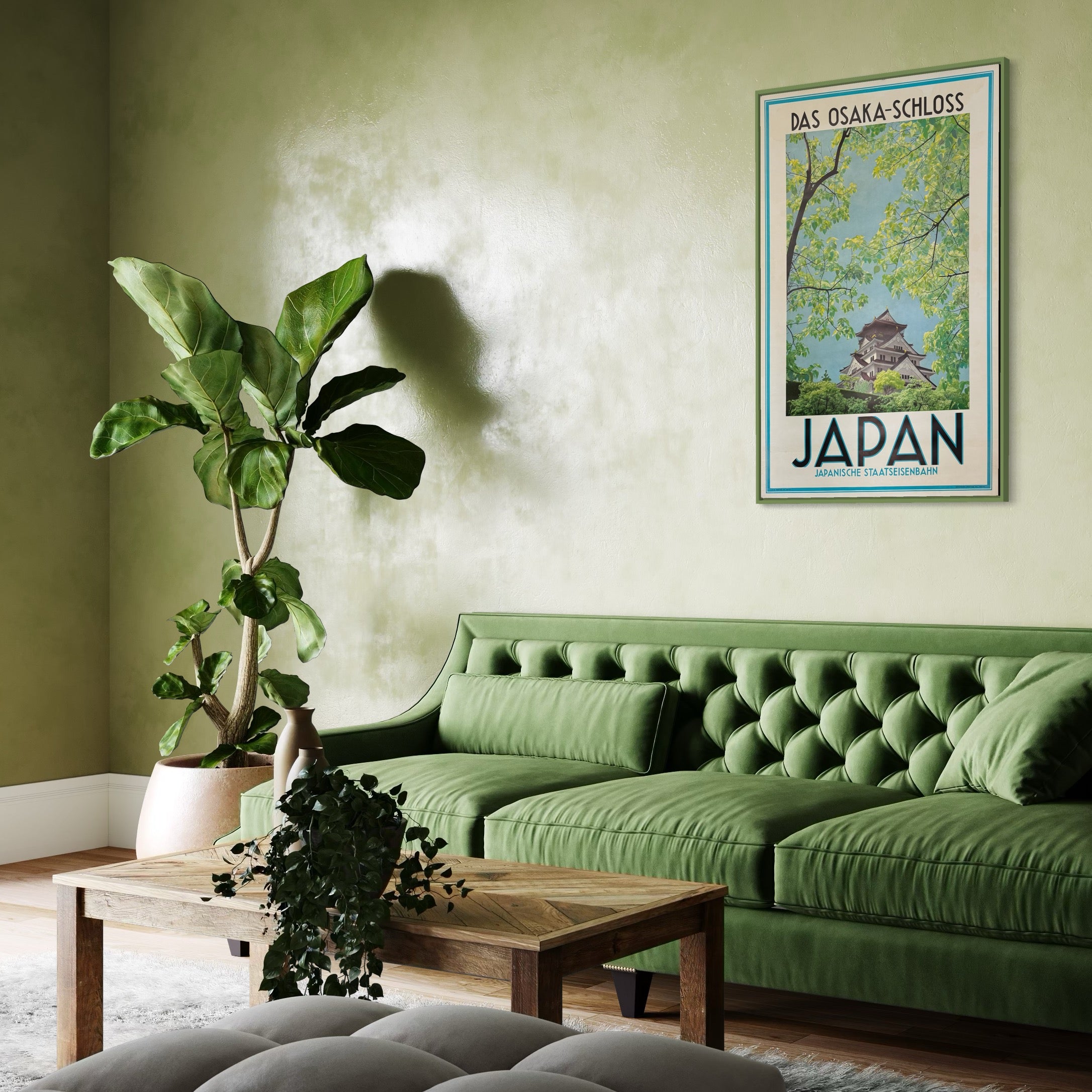 Das Osaka-Schloss - Japan