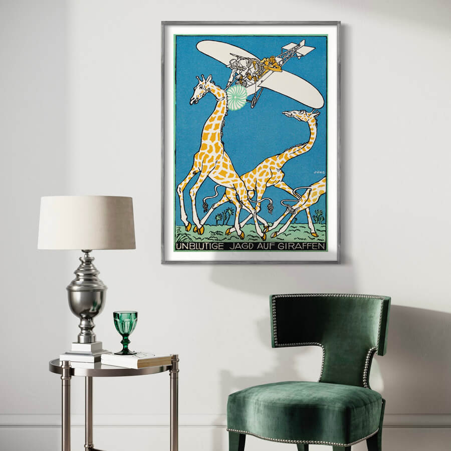 Unblutige Jagd auf Giraffen