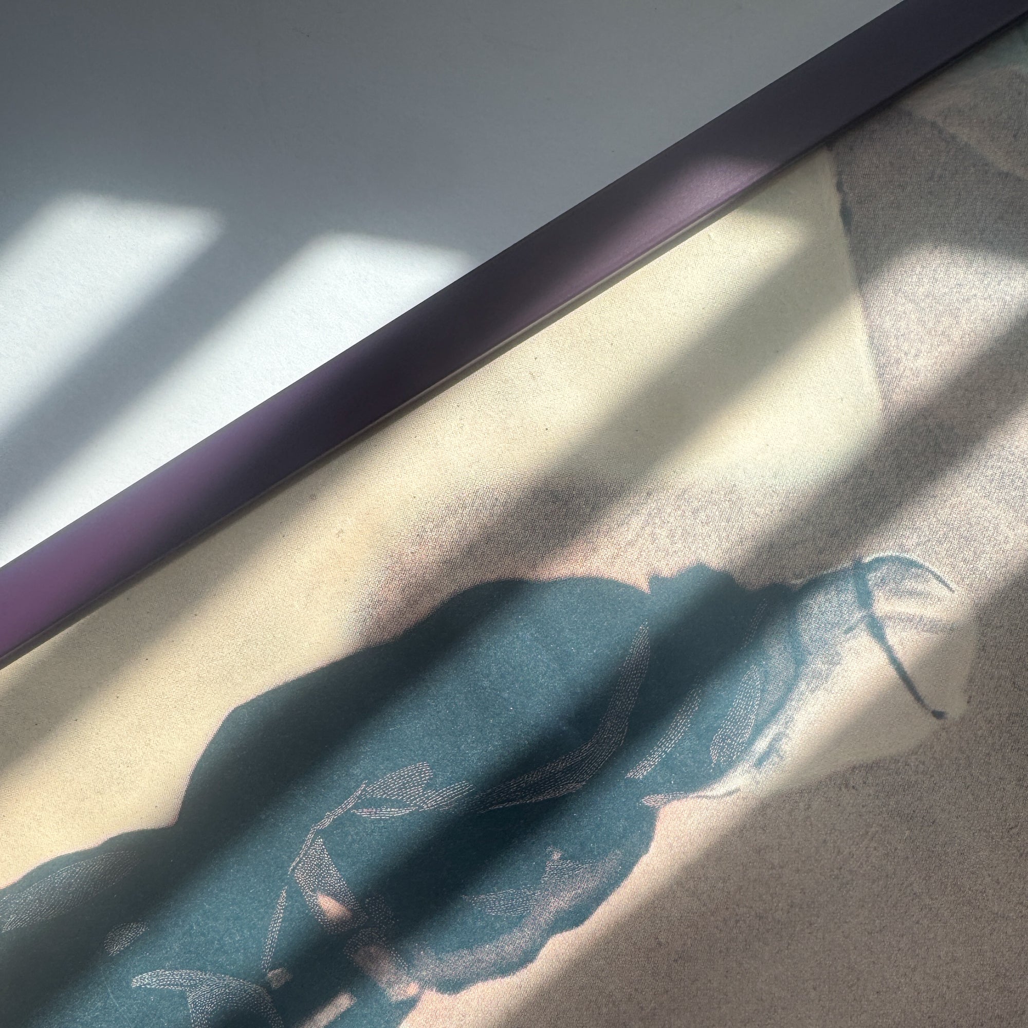 Lila matter Holzrahmen - Schmal (15 mm) - A3 (30×42 cm)