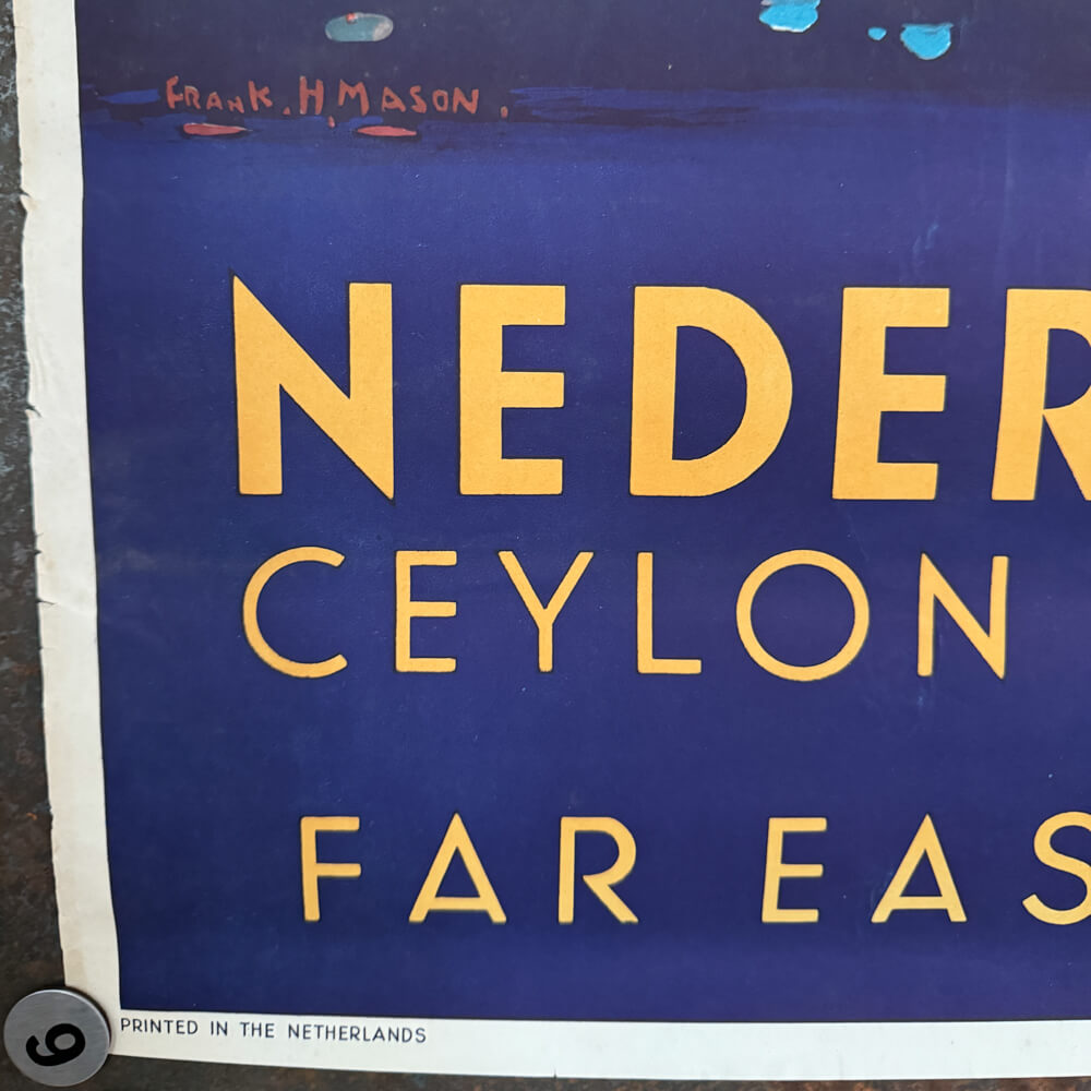 Ceylon, Meerenge, Java – Niederländische Linie