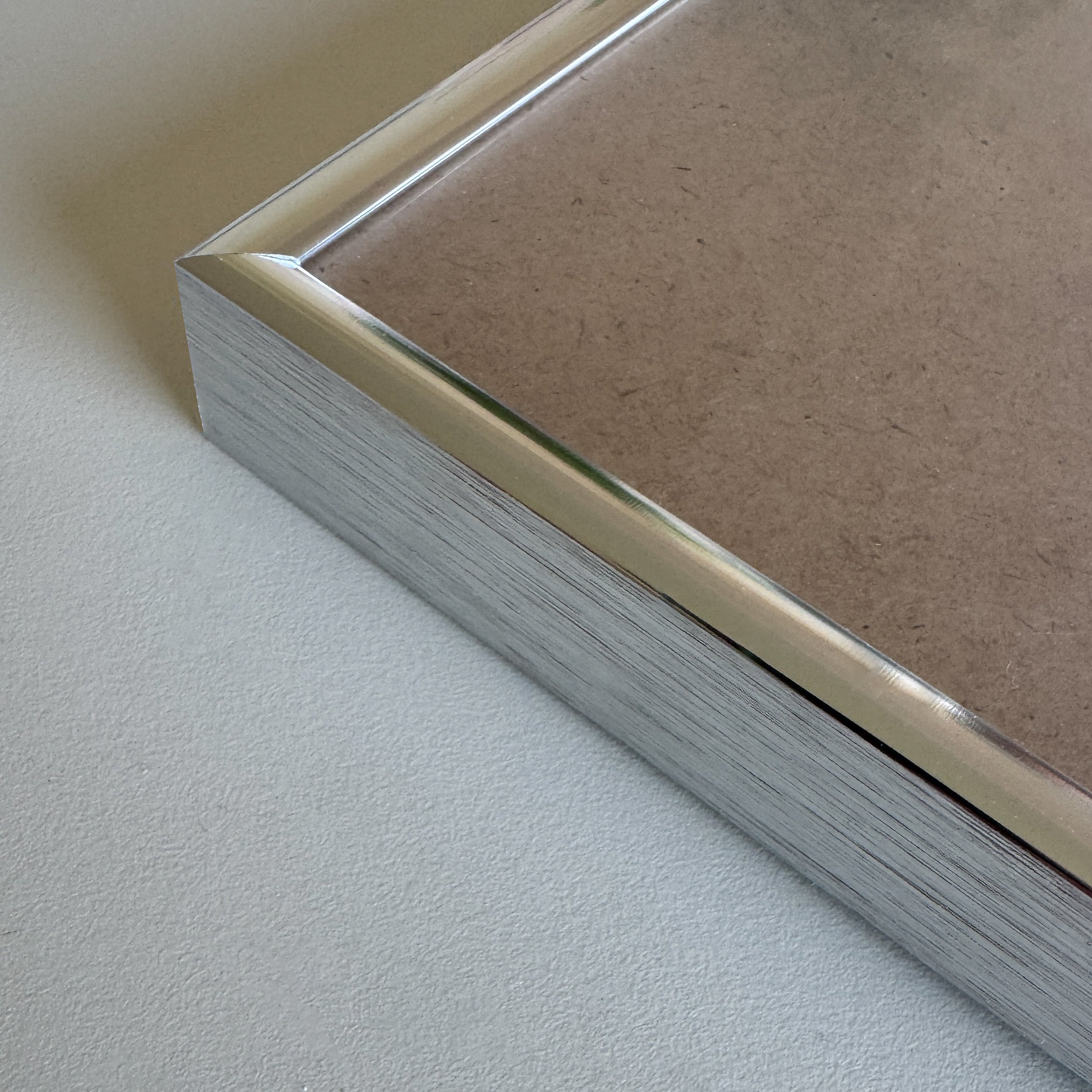 Silbermatter Premium-Aluminiumrahmen - Schmal (6 mm)