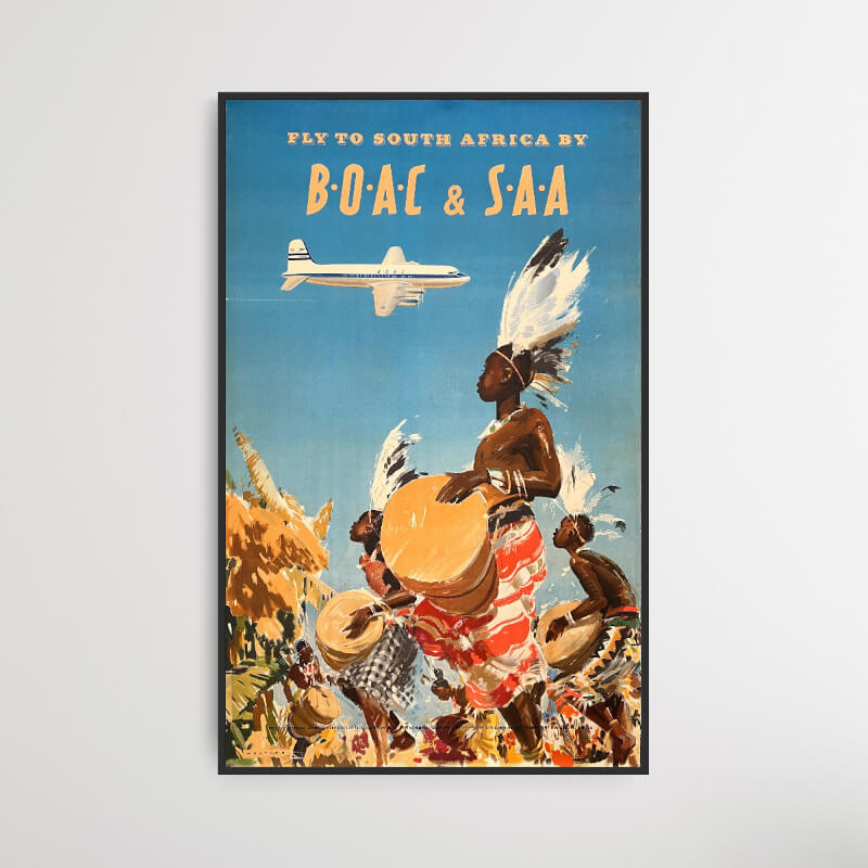 Fliegen Sie mit BOAC & SAA nach Südafrika