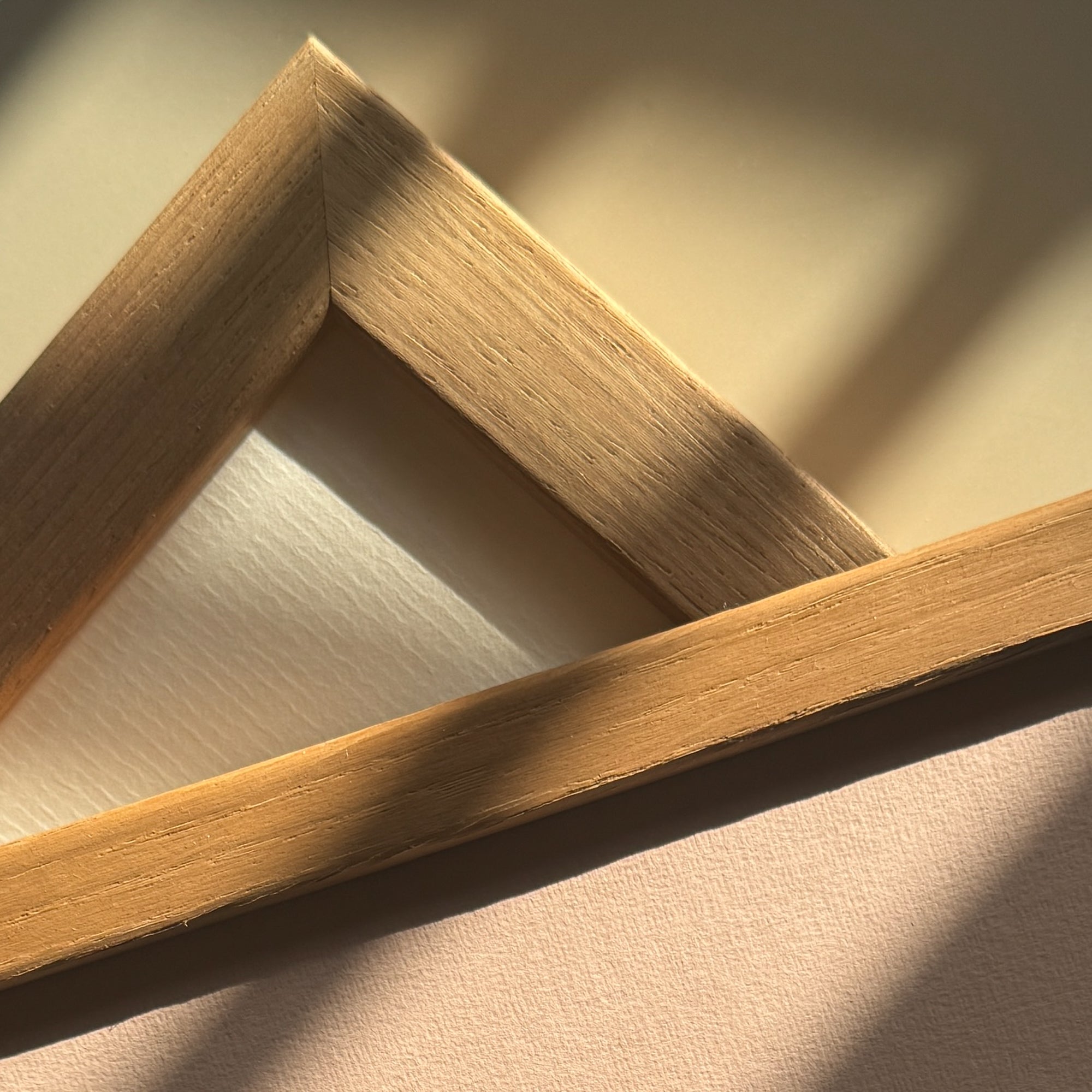 Dunkler Eichenrahmen - Schmal (12 mm) - A3 (30×42 cm)