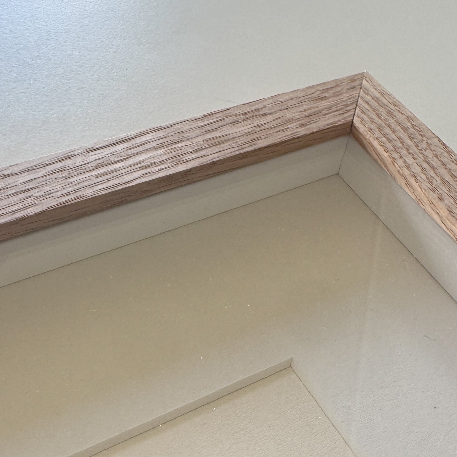 Objektrahmen aus massiver Eiche - Breit (20 mm)