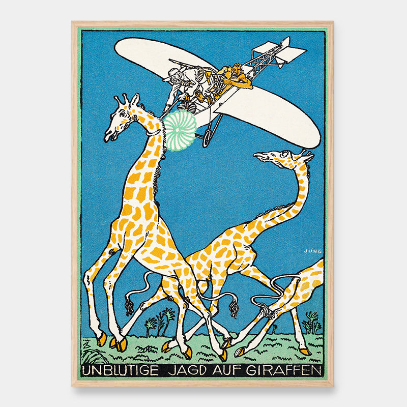 Unblutige Jagd auf Giraffen