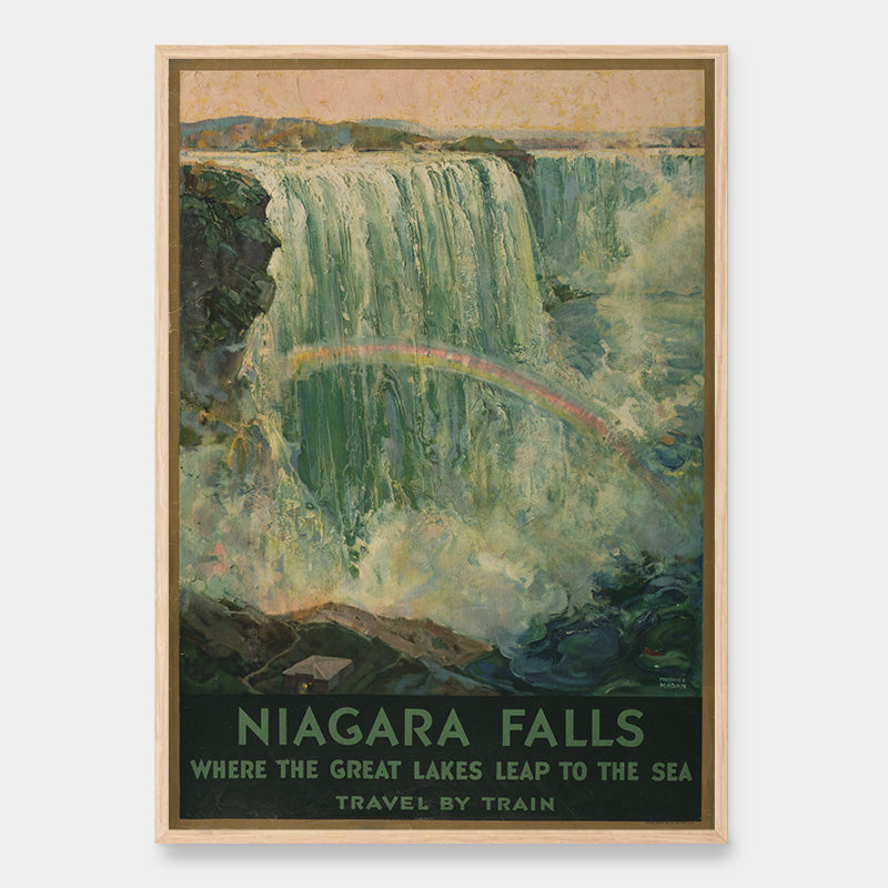Niagarafälle, wo die Großen Seen ins Meer münden