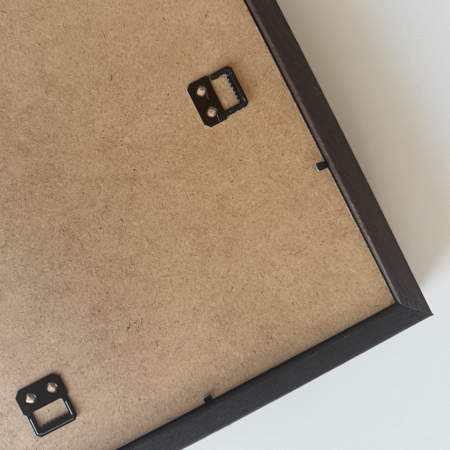 Dark smoked oak wooden frame - Wide (20 mm) - 100x140 cm