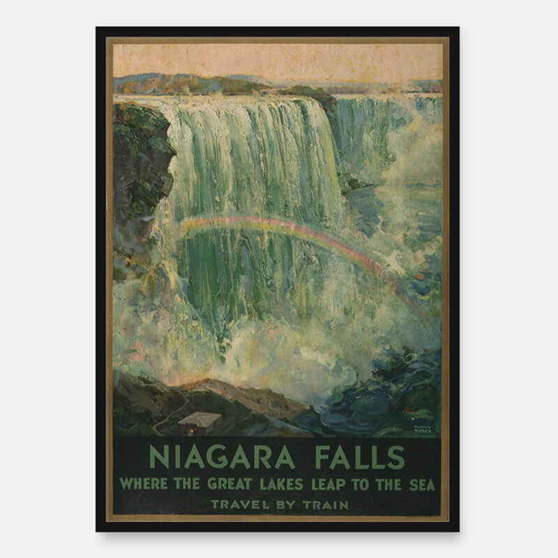 Niagarafälle, wo die Großen Seen ins Meer münden