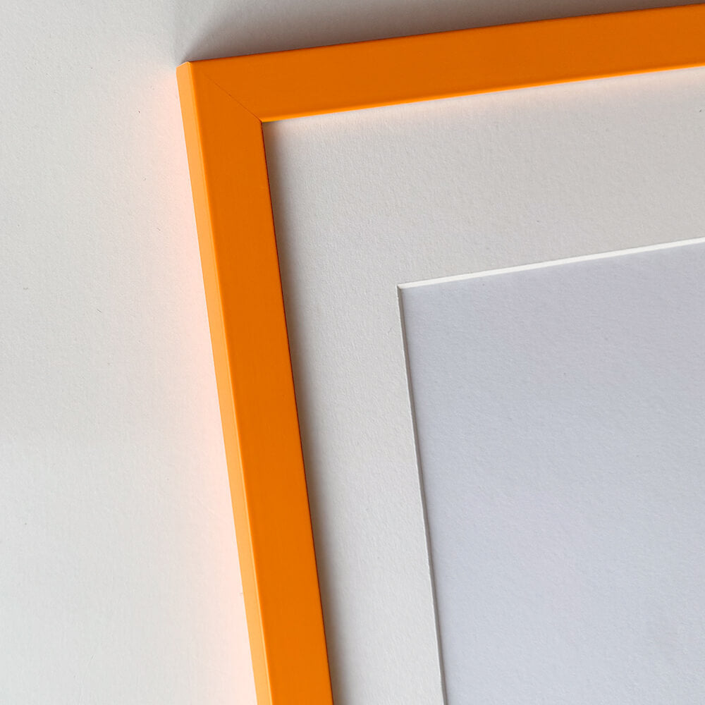 Orange matter Holzrahmen – Schmal (15 mm) – 60×60 cm