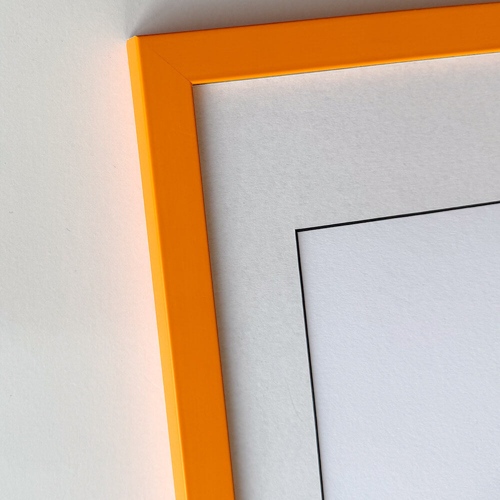 Orange matter Holzrahmen – Schmal (15 mm) – A2 (42x59,4 cm)