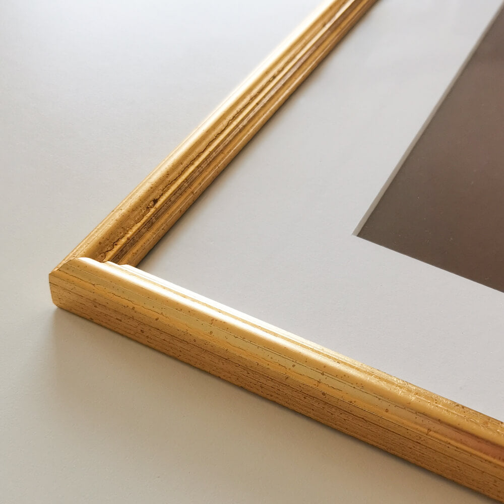 Vintage-Goldrahmen – Schmal (15 mm) – 30x40 cm