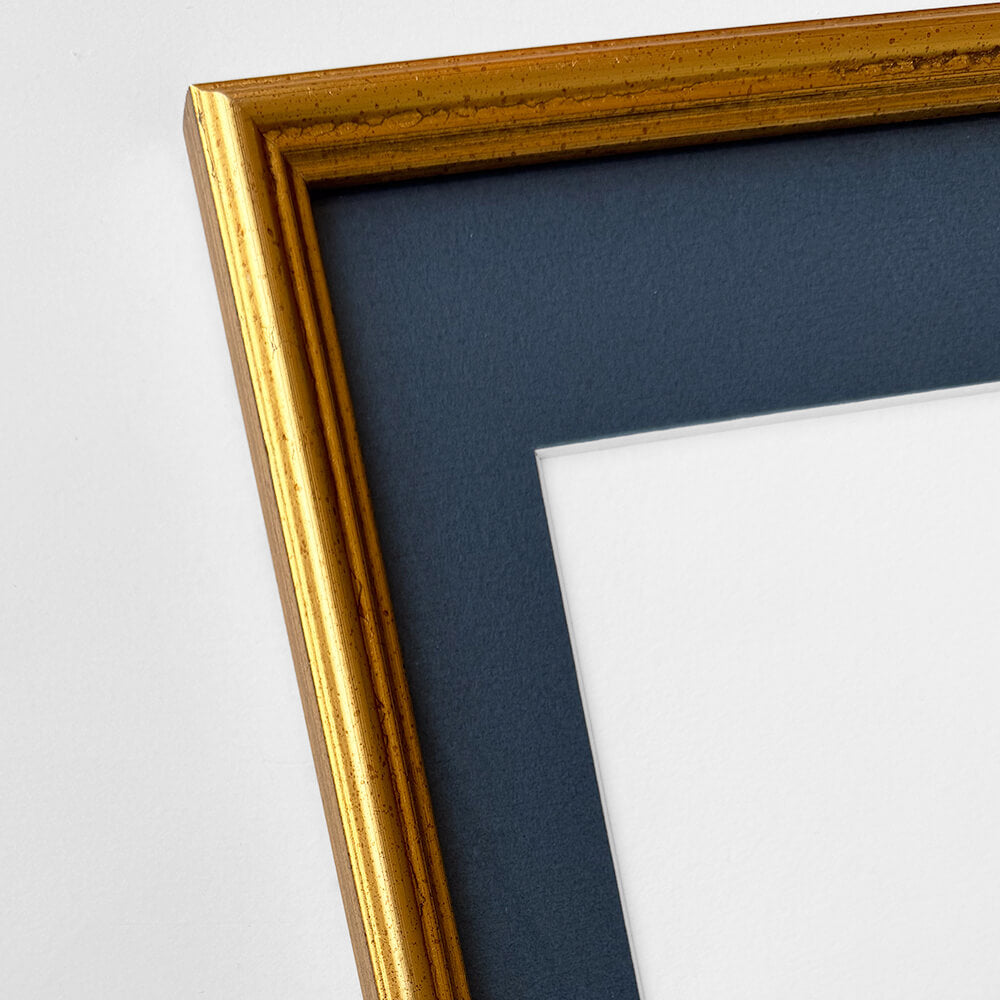Vintage-Goldrahmen – Schmal (15 mm) – 50x70 cm