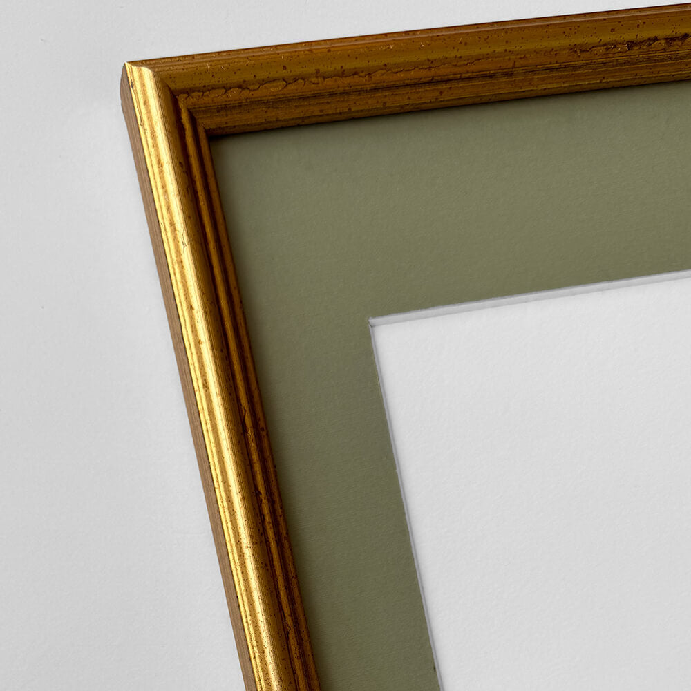 Vintage-Goldrahmen – Schmal (15 mm) – 50x70 cm