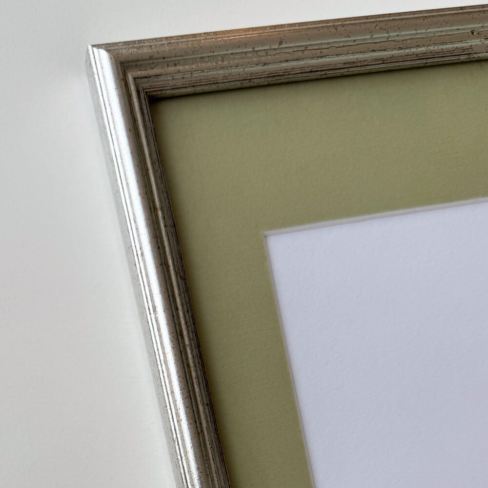 Vintage-Silberrahmen - Schmal (15 mm) - A3 (30x42 cm)