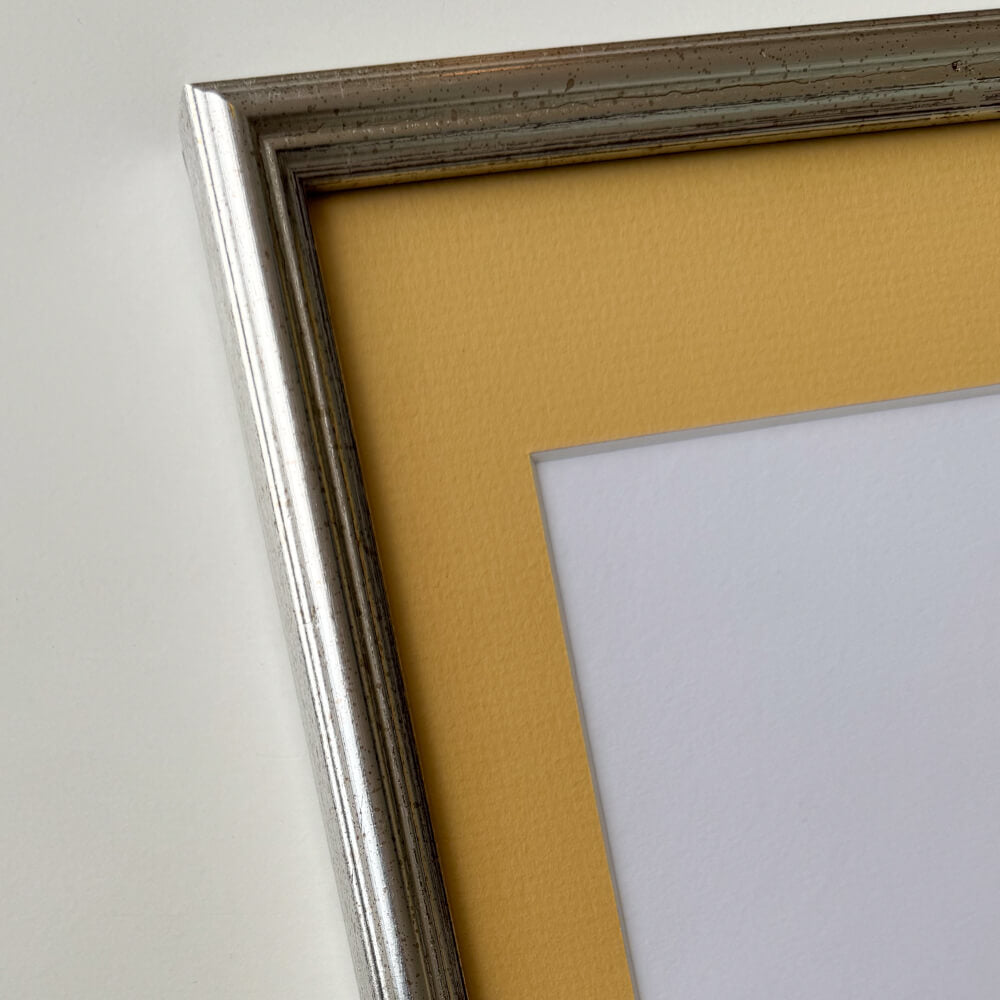 Vintage-Silberrahmen - Schmal (15 mm) - A3 (30x42 cm)