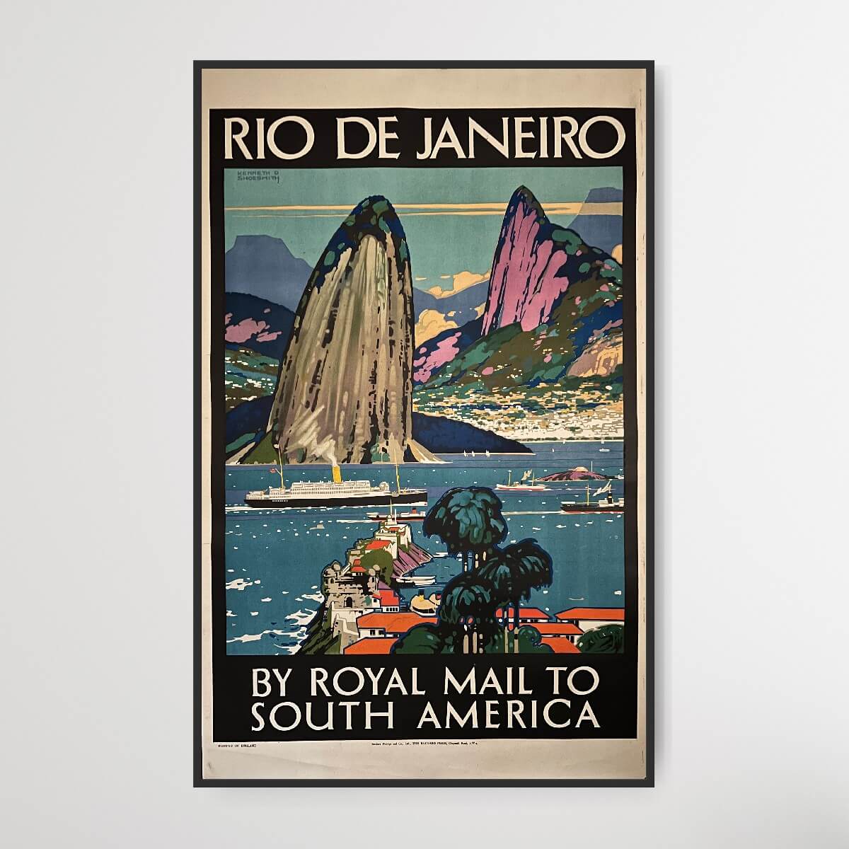 Rio de Janeiro - Royal Mail nach Südamerika